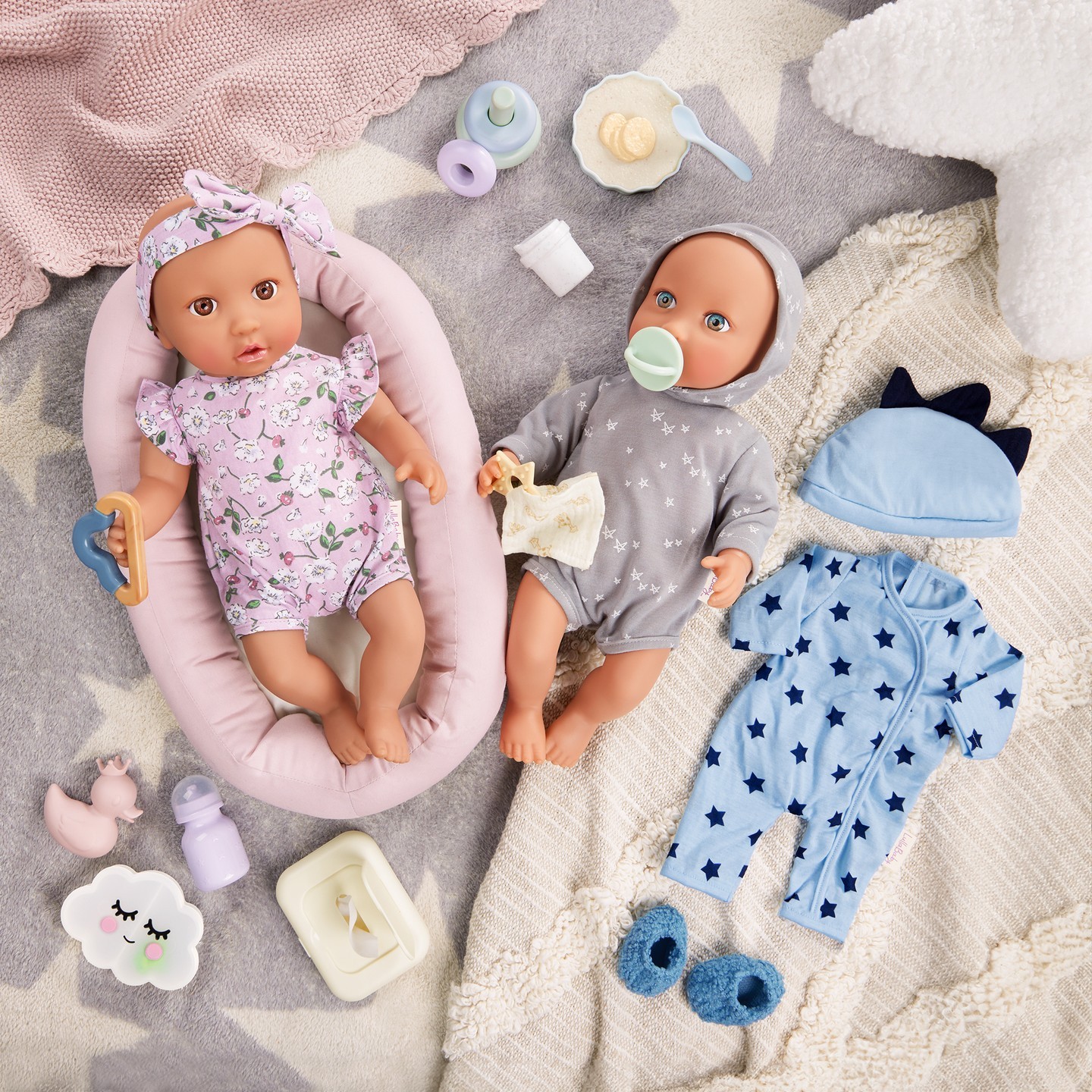 LullaBaby doll clothes for sharing activities for toddlers