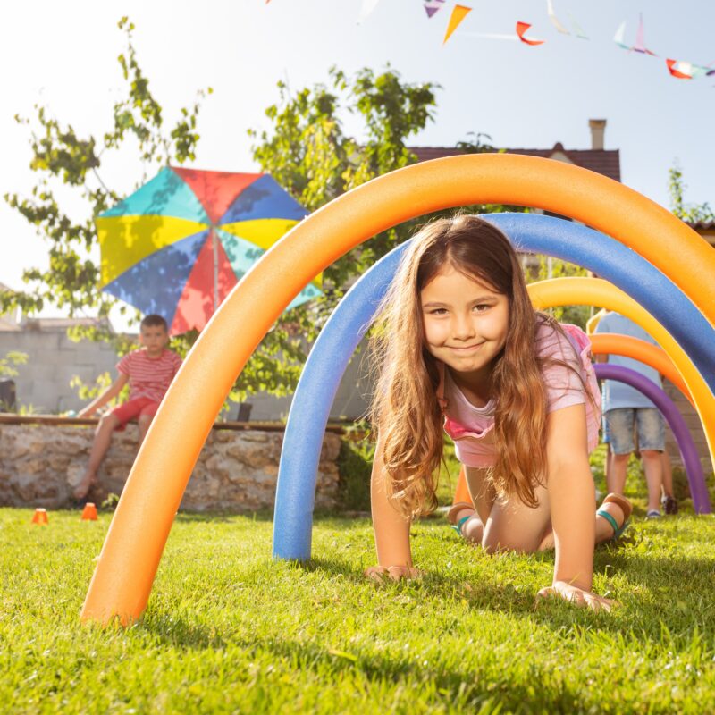 How To Teach Kids Teamwork: Relay Race