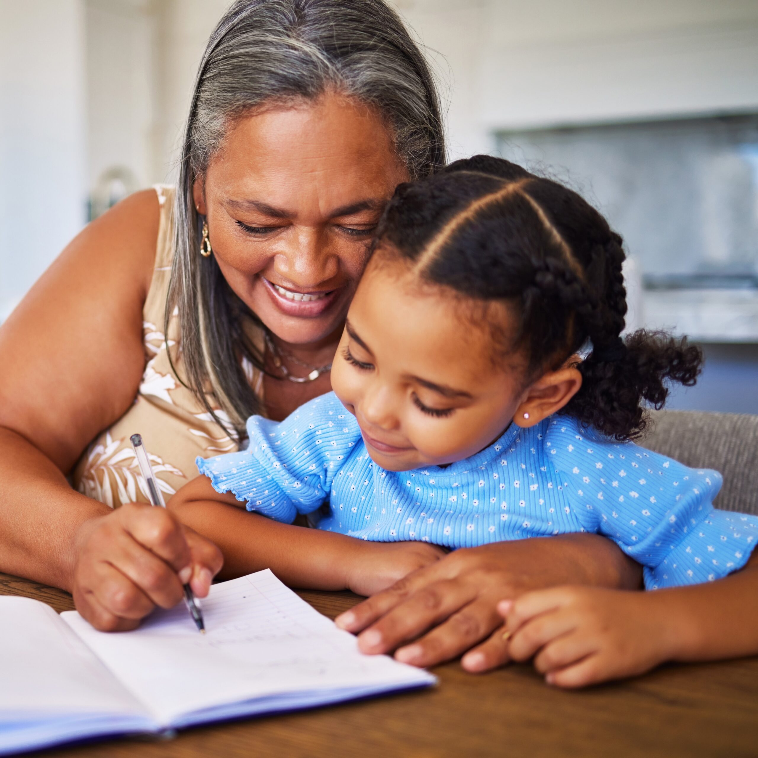 mommy and me poem activity grandma and girl writing mommy and me poem activity grandma and girl writing