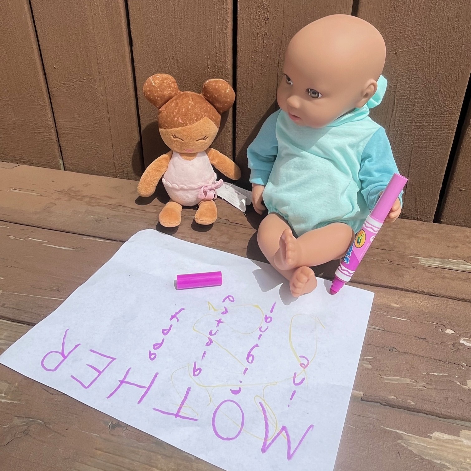 lullababy doll acrostic poem mother