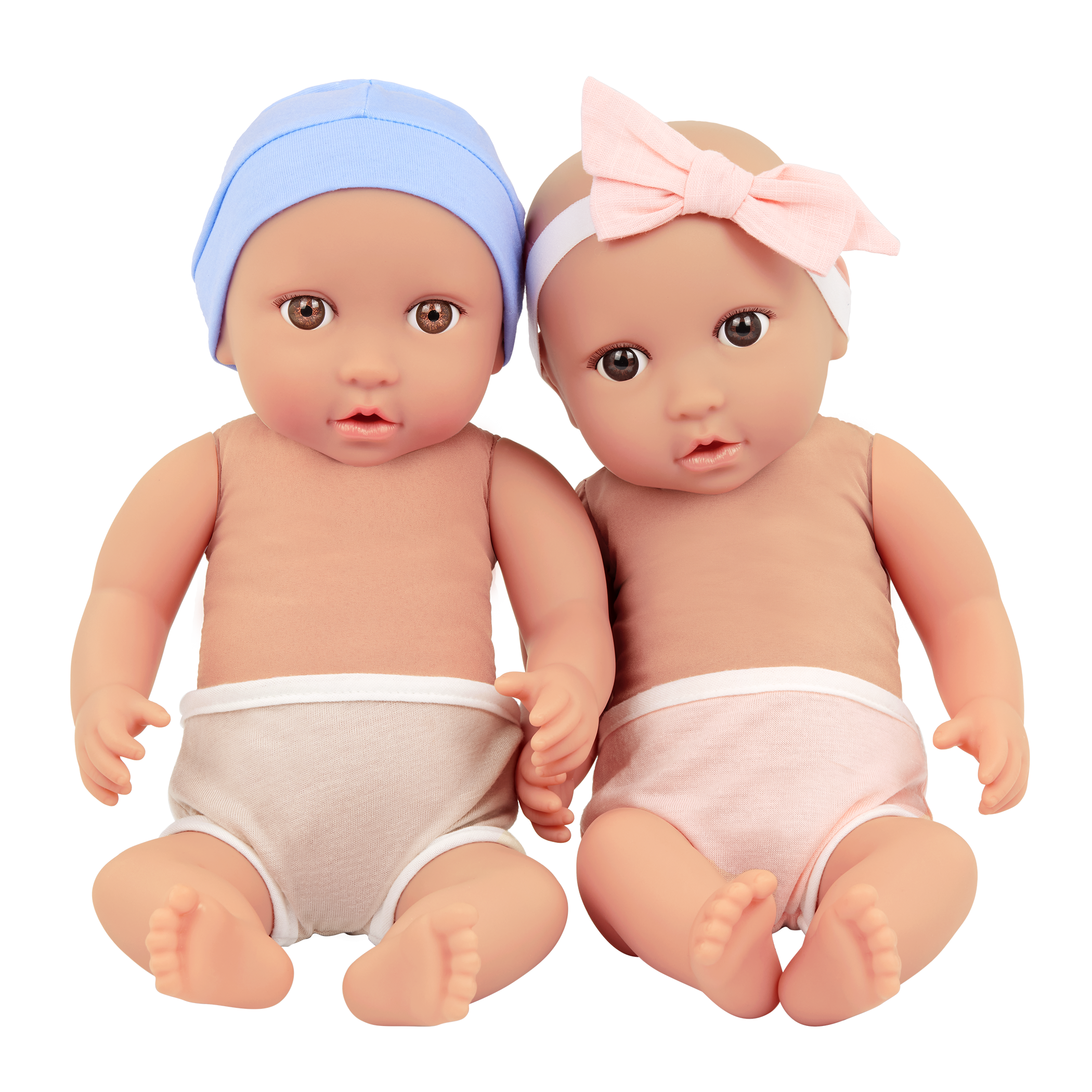 Twin girl sales dolls