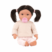LullaBaby Doll & Pink Pacifier