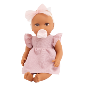 LullaBaby Doll in Pink Dress