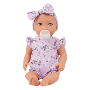LullaBaby Doll in Floral Outfit