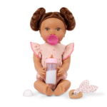 Brunette Doll & Bottle Set - Image 2