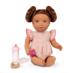 Brunette Doll & Bottle Set