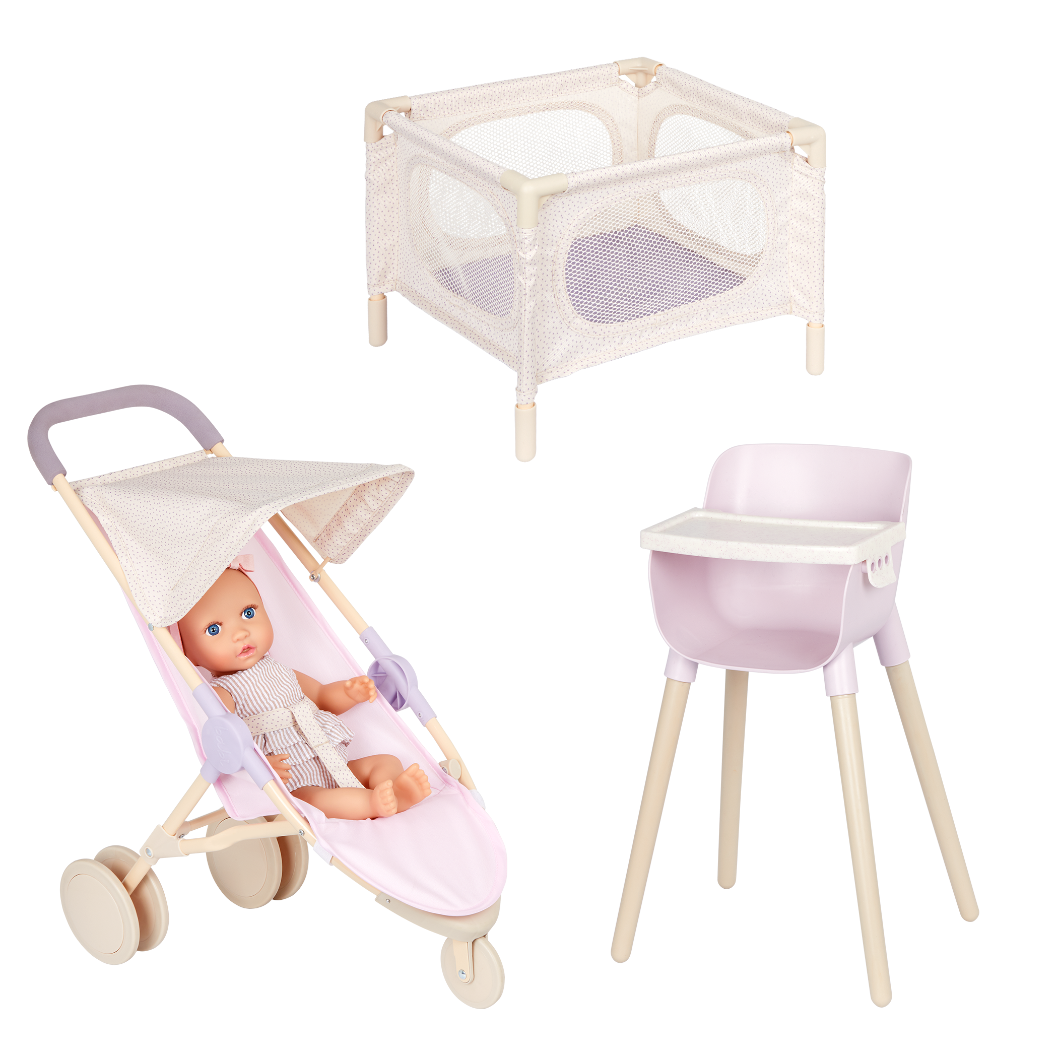 Baby Doll Nursery Care Toy Set! Play Toys 