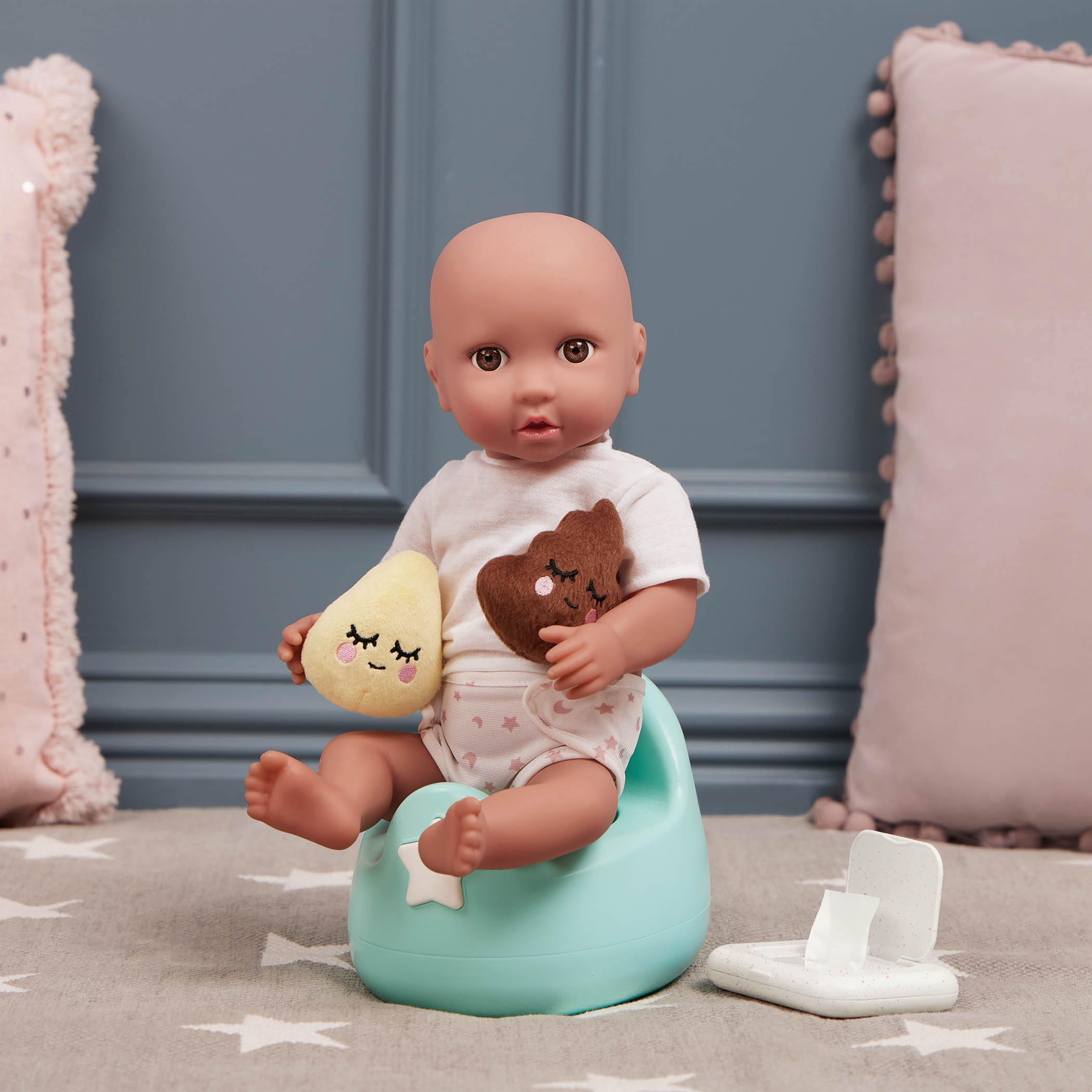 LullaBaby doll and potty toy
