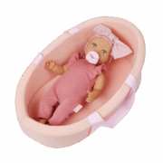 LullaBaby Doll & Soft Bassinet Carrier