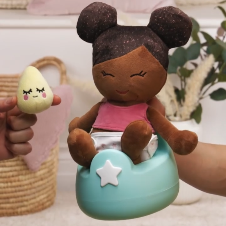 LullaBaby bath doll and potty accessories